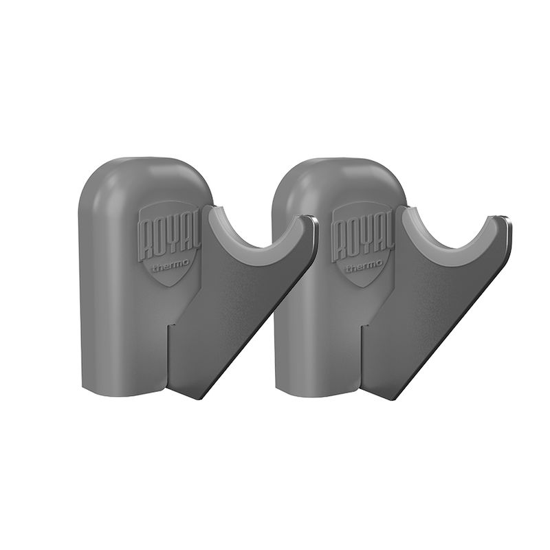 Комплект настенны× регулируемы× кронштейнов Royal Thermo Design 80 RTD80S (серебристые)