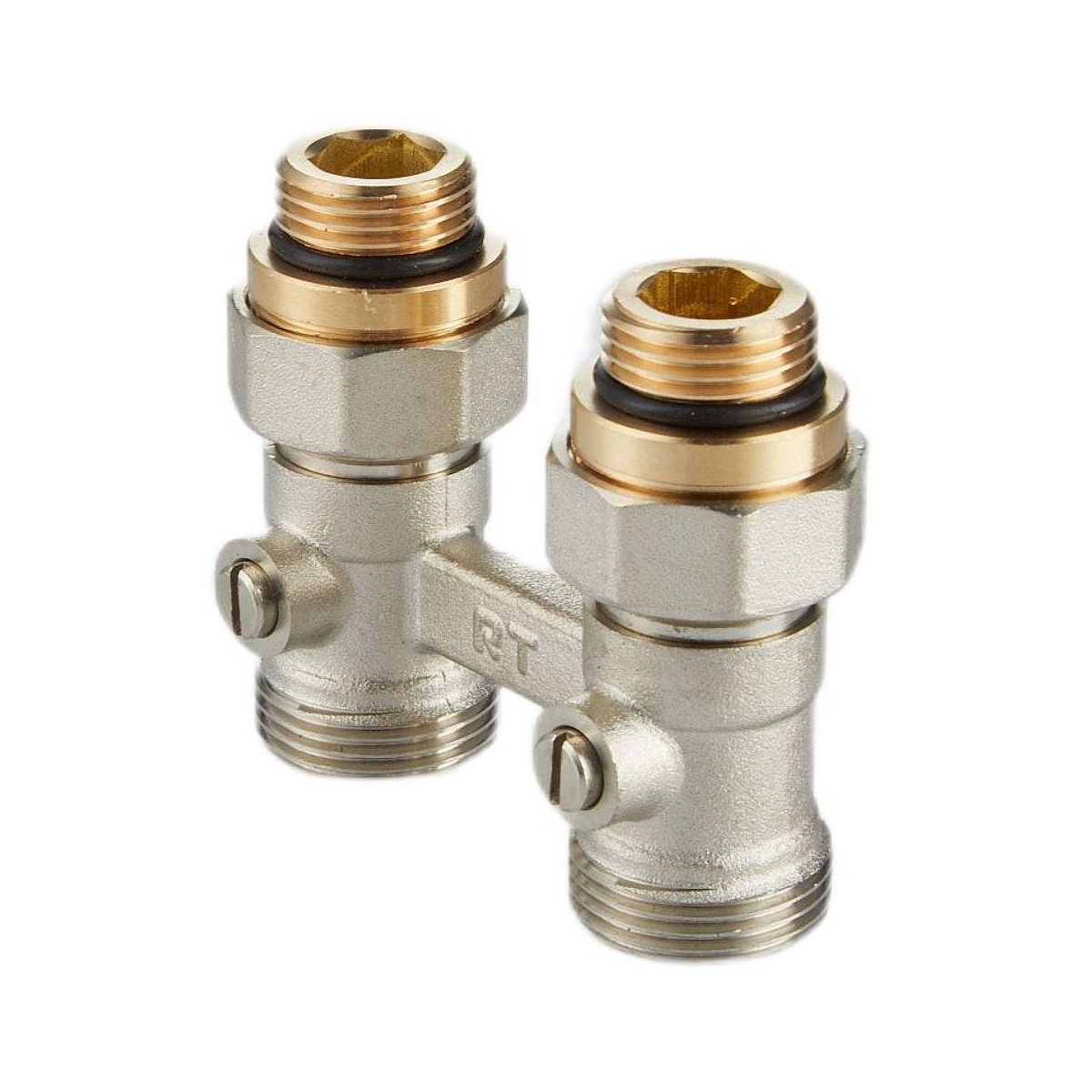 Узел нижнего подключения Royal Thermo прямой 1/2"х3/4" EK RTE 07.00001