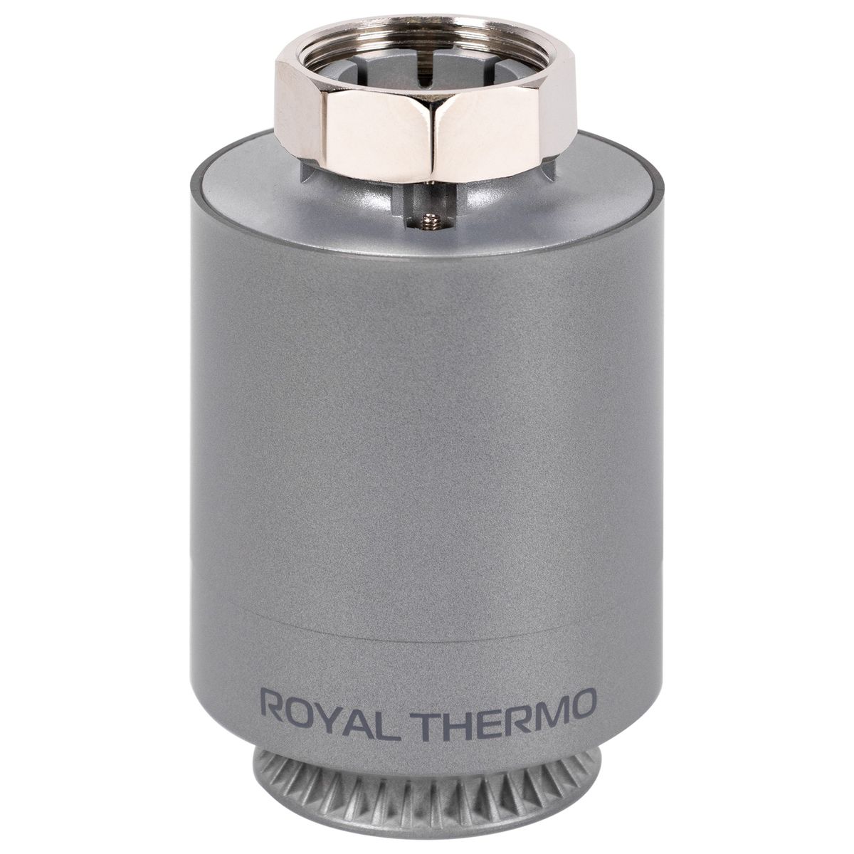 Термостат радиаторный электронный Royal Thermo Smart Heat, серебристый RTE 77.001S