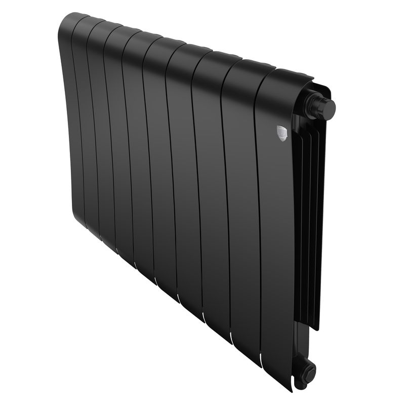 Радиатор биметаллический Royal Thermo Infinity 500 Noir Sable VR80 - 10 секц.