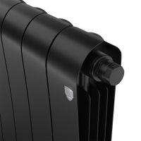 Радиатор биметаллический Royal Thermo Infinity 500 Noir Sable VR80 - 10 секц. — 2