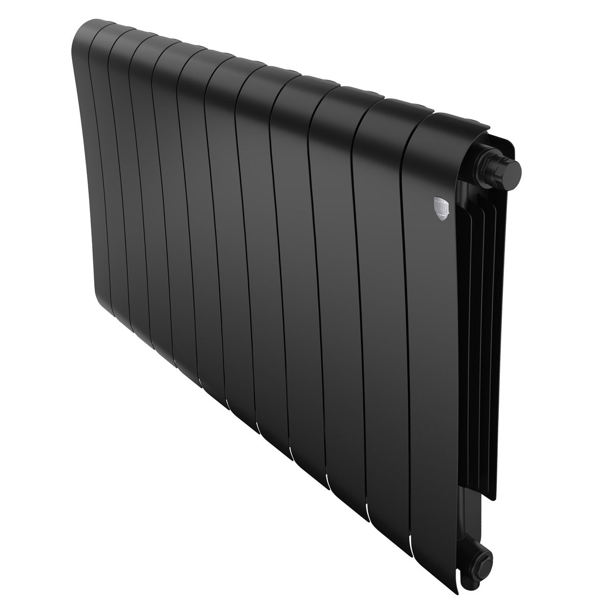 Радиатор биметаллический Royal Thermo Infinity 500 Noir Sable VR80 - 12 секц.