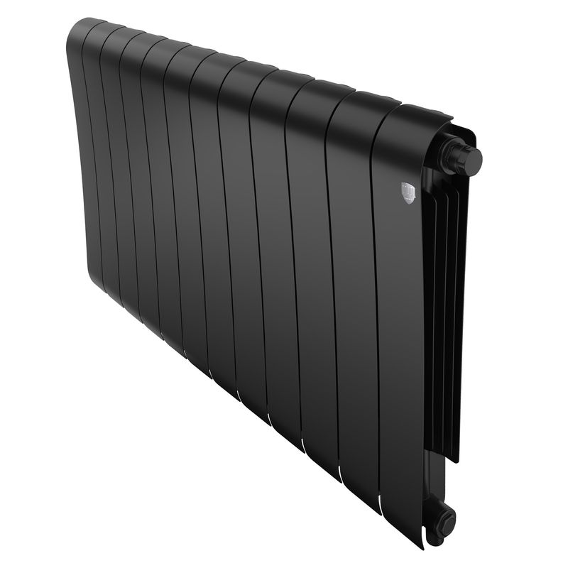 Радиатор биметаллический Royal Thermo Infinity 500 Noir Sable VR80 - 12 секц.