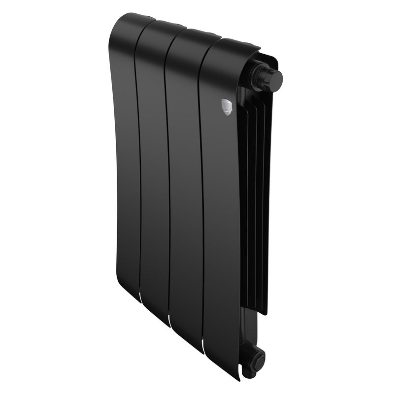 Радиатор биметаллический Royal Thermo Infinity 500 Noir Sable VR80 - 4 секц.