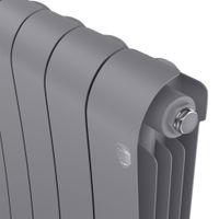 Радиатор биметаллический Royal Thermo Infinity 500 Silver Satin — 4