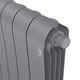 Радиатор биметаллический Royal Thermo Infinity 500 Silver Satin VR80 - 10 секц.