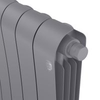 Радиатор биметаллический Royal Thermo Infinity 500 Silver Satin VR80 - 4 секц. — 2