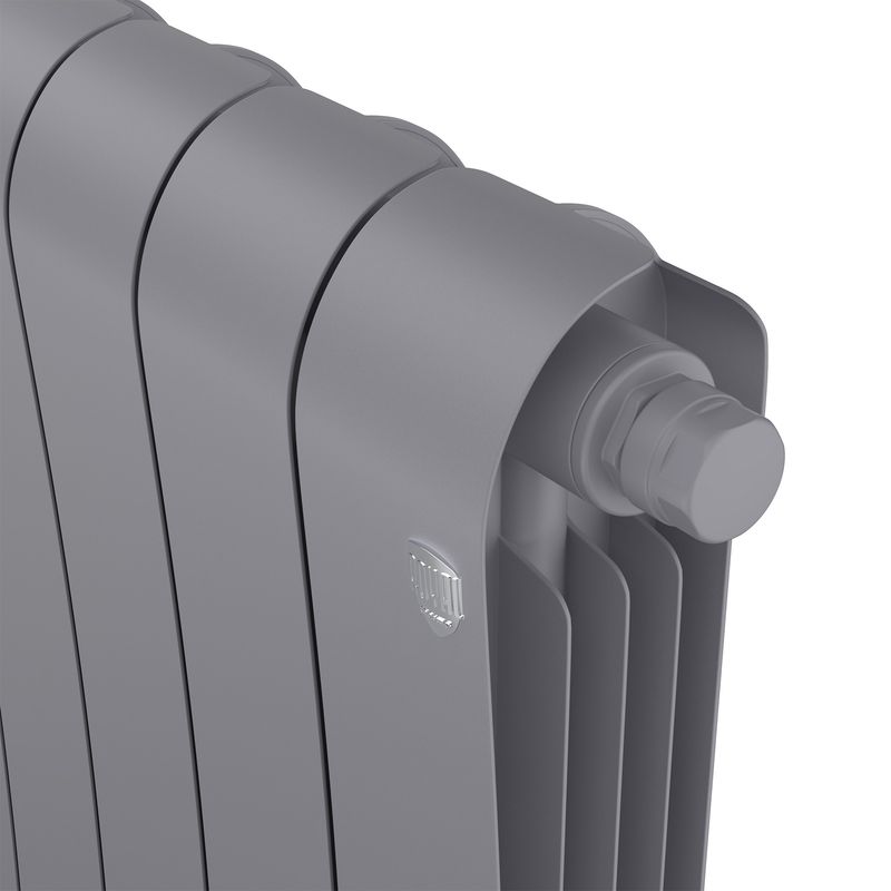 Радиатор биметаллический Royal Thermo Infinity 500 Silver Satin VR80 - 6 секц.