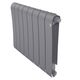 Радиатор биметаллический Royal Thermo Infinity 500 Silver Satin VR80 - 8 секц.