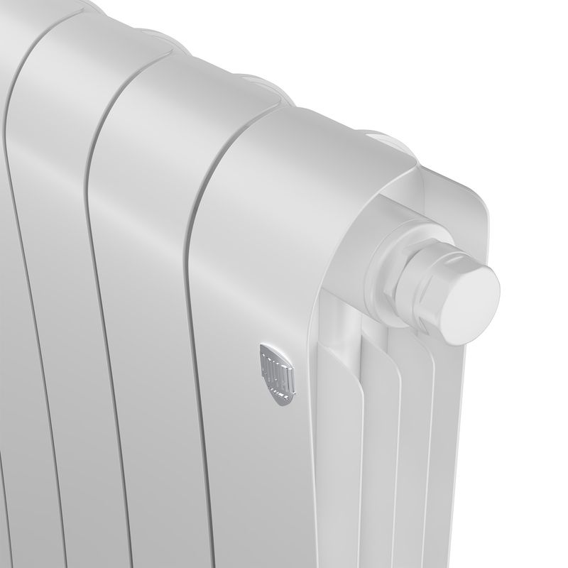 Радиатор биметаллический Royal Thermo Infinity 500 Bianco Traffico VR80 - 12 секц.
