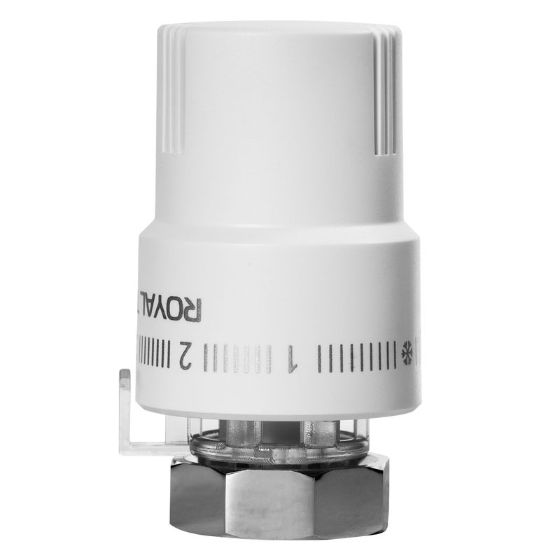 Термоголовка жидкостная Royal Thermo М30х1,5 (белый) RTO 08.01