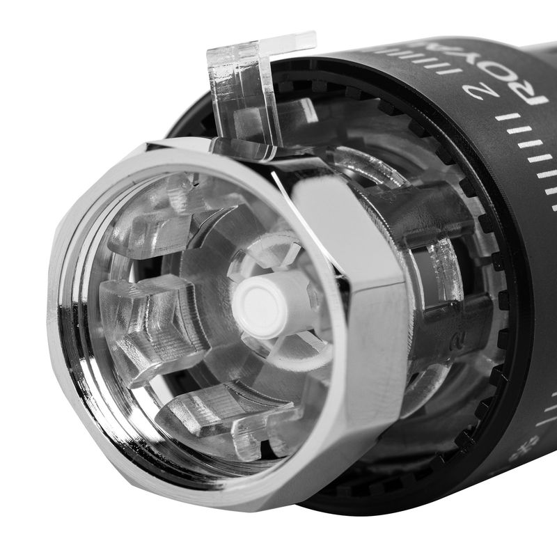 Термоголовка жидкостная Royal Thermo М30х1,5 (черный) RTO 08.03