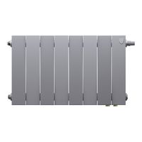 Радиатор биметаллический Royal Thermo PianoForte 300 Bianco Traffico VDR80 - 8 секц. — 2