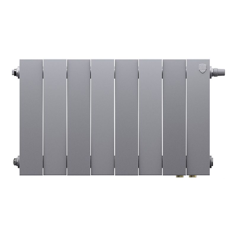 Радиатор биметаллический Royal Thermo PianoForte 300 Bianco Traffico VDR80 - 8 секц.