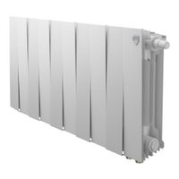 Радиатор биметаллический Royal Thermo PianoForte 300 Bianco Traffico VDR80 - 10 секц. — 1