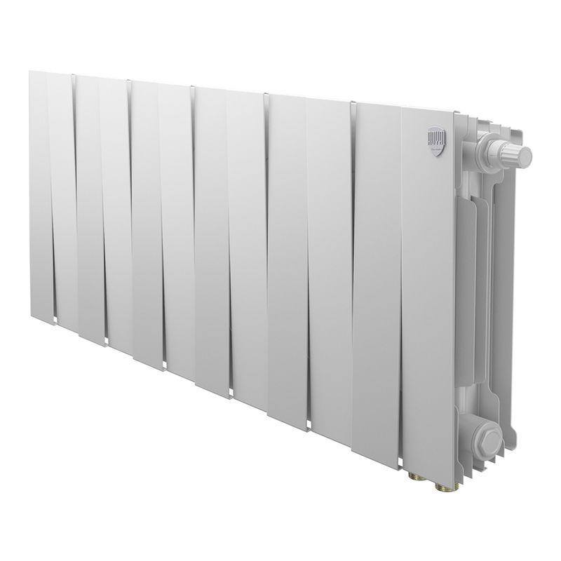 Радиатор биметаллический Royal Thermo PianoForte 300 Bianco Traffico VDR80 - 12 секц.