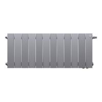 Радиатор биметаллический Royal Thermo PianoForte 300 Bianco Traffico VDR80 - 12 секц. — 2