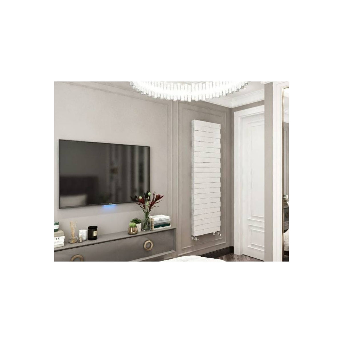 Royal Thermo Piano Forte 500 Tower Bianco Traffico 18 секций