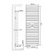 Royal Thermo Piano Forte 500 Tower Noir Sable 22 секции