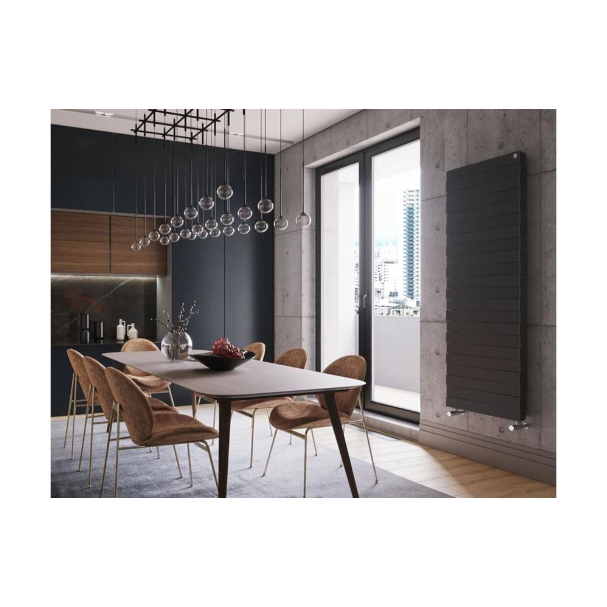 Royal Thermo Piano Forte 500 Tower Noir Sable 22 секции