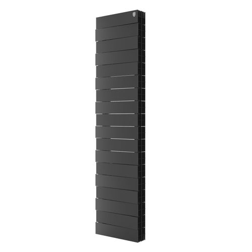 Радиатор биметаллический Royal Thermo Piano 300 Forte Tower 18 секций Noir Sable