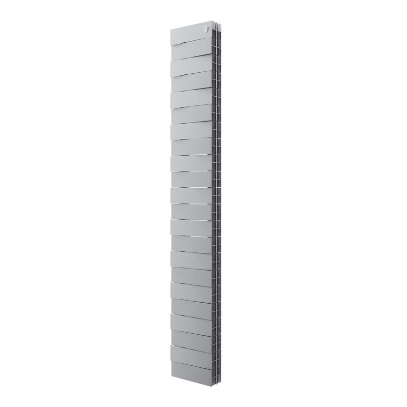 Royal Thermo Piano Forte 200 Tower Silver Satin 22 секции