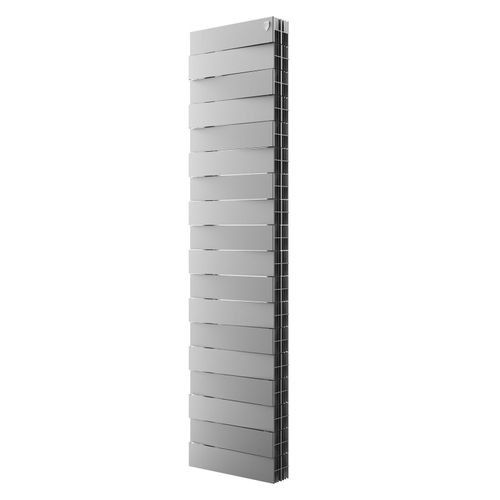 Радиатор биметаллический Royal Thermo Piano 300 Forte Tower 18 секций Silver Satin