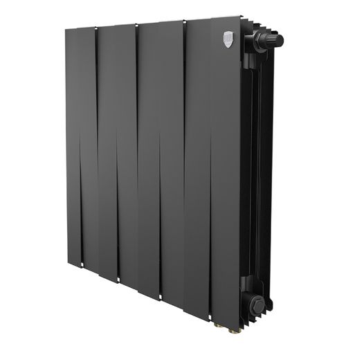 Радиатор биметаллический Royal Thermo PianoForte 500 Noir Sable VDR80 - 8 секц.