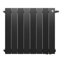 Радиатор биметаллический Royal Thermo PianoForte 500 Noir Sable VDR80 - 8 секц. — 2