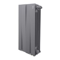 Радиатор биметаллический Royal Thermo PianoForte 500 Silver Satin VDR80 - 4 секц. — 1