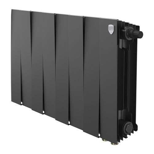 Радиатор биметаллический Royal Thermo PianoForte 300 Noir Sable VDR80 - 8 секц.