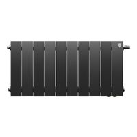 Радиатор биметаллический Royal Thermo PianoForte 300 Noir Sable VDR80 - 10 секц. — 2