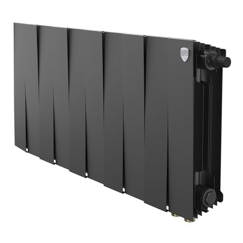 Радиатор биметаллический Royal Thermo PianoForte 300 Noir Sable VDR80 - 10 секц.