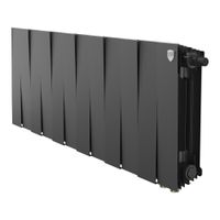 Радиатор биметаллический Royal Thermo PianoForte 300 Noir Sable VDR80 - 12 секц. — 1