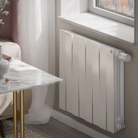 Радиатор биметаллический Royal Thermo PianoForte 500 Bianco Traffico VDR80 - 8 секц. — 4