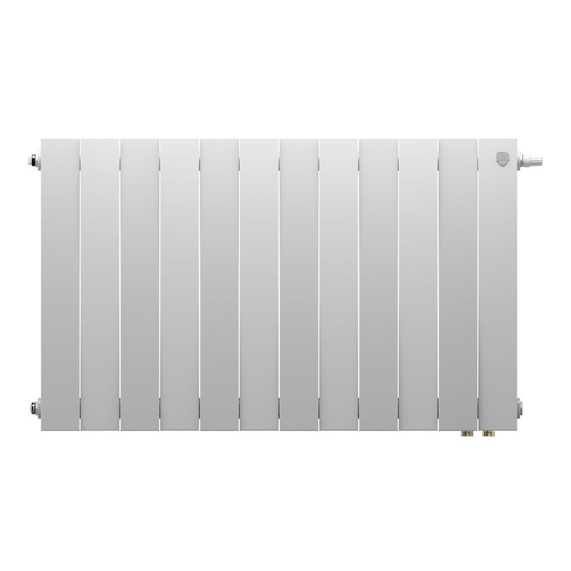 Радиатор биметаллический Royal Thermo PianoForte 500 Bianco Traffico VDR80 - 12 секц.