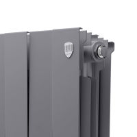 Радиатор биметаллический Royal Thermo Piano Forte 200 Silver Satin — 5