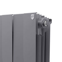 Радиатор биметаллический Royal Thermo Piano Forte 300 Silver Satin — 5