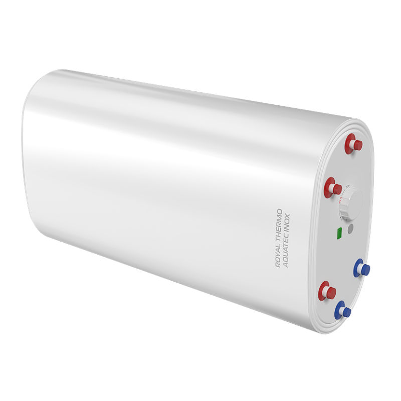 Бойлер косвенного нагрева Royal Thermo Aquatec Inox RTWX-F 100.1 настенный встроенный «СУХОЙ» тэн 2кВт (555х335х1075)