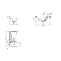 Раковина Cersanit Como 40см / S-UM-COM40/1-w — 4