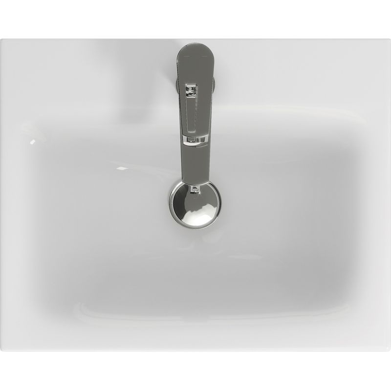 Раковина Cersanit Moduo 50 см широкая / S-UM-MOD50/1