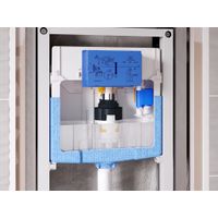 Унитаз подвесной с инсталляцией Ideal Standard Tesi Aquablade с кнопкой Oleas M2 S0079R0121AA хром — 3