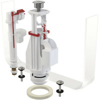 Выпускной комплект AlcaDrain (AlcaPlast) SA08ASK 1/2" CHROM с двойной кнопкой, впускной механизм — 1