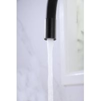 Смеситель для кухни Paulmark Salix Sa213419-418(BLM) черный металлик — 7