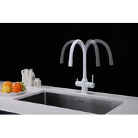 Смеситель для кухни Paulmark Salix Sa213419-431(WH) белый матовый — 6