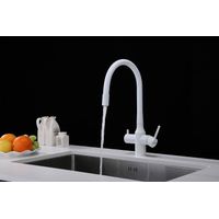 Смеситель для кухни Paulmark Salix Sa213419-431(WH) белый матовый — 3