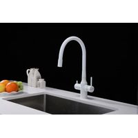 Смеситель для кухни Paulmark Salix Sa213419-431(WH) белый матовый — 2