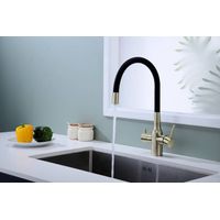 Смеситель для кухни Paulmark Salix Sa213419-BR бронза — 3