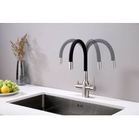 Смеситель для кухни Paulmark Salix Sa213419-NI(BS) никель — 6