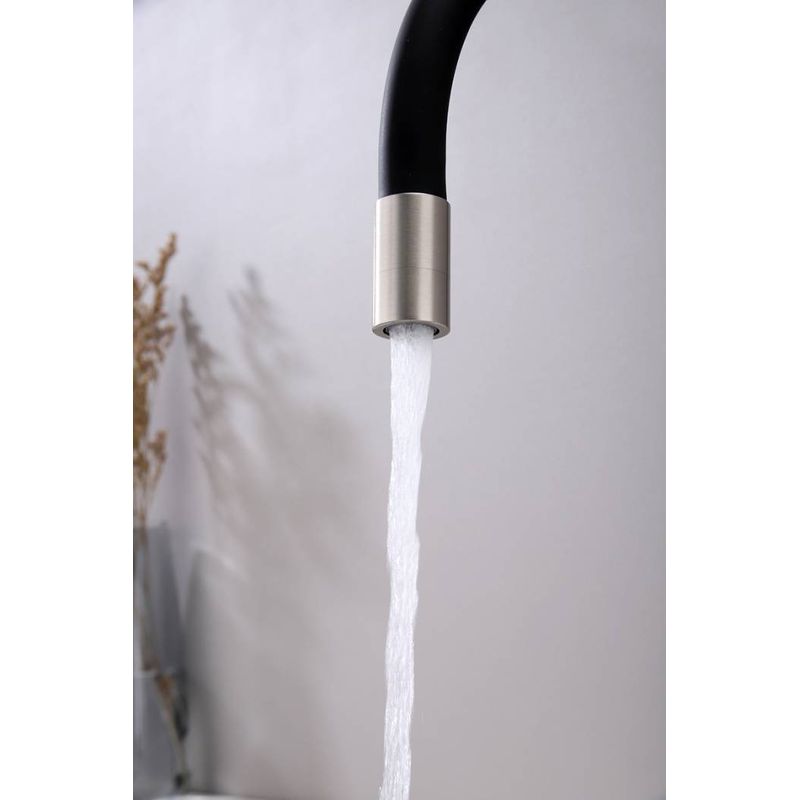 Смеситель для кухни Paulmark Salix Sa213419-NI(BS) никель